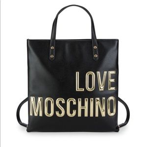 Moschino bagpack tote